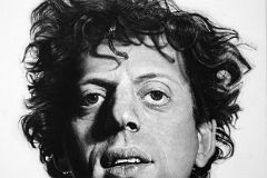 55A Phil - Chuck Close 1969 Philip Glass Whitney Museum Of American Art New York City